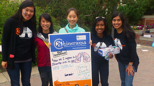 Medical students raise money during Shinerama 2013