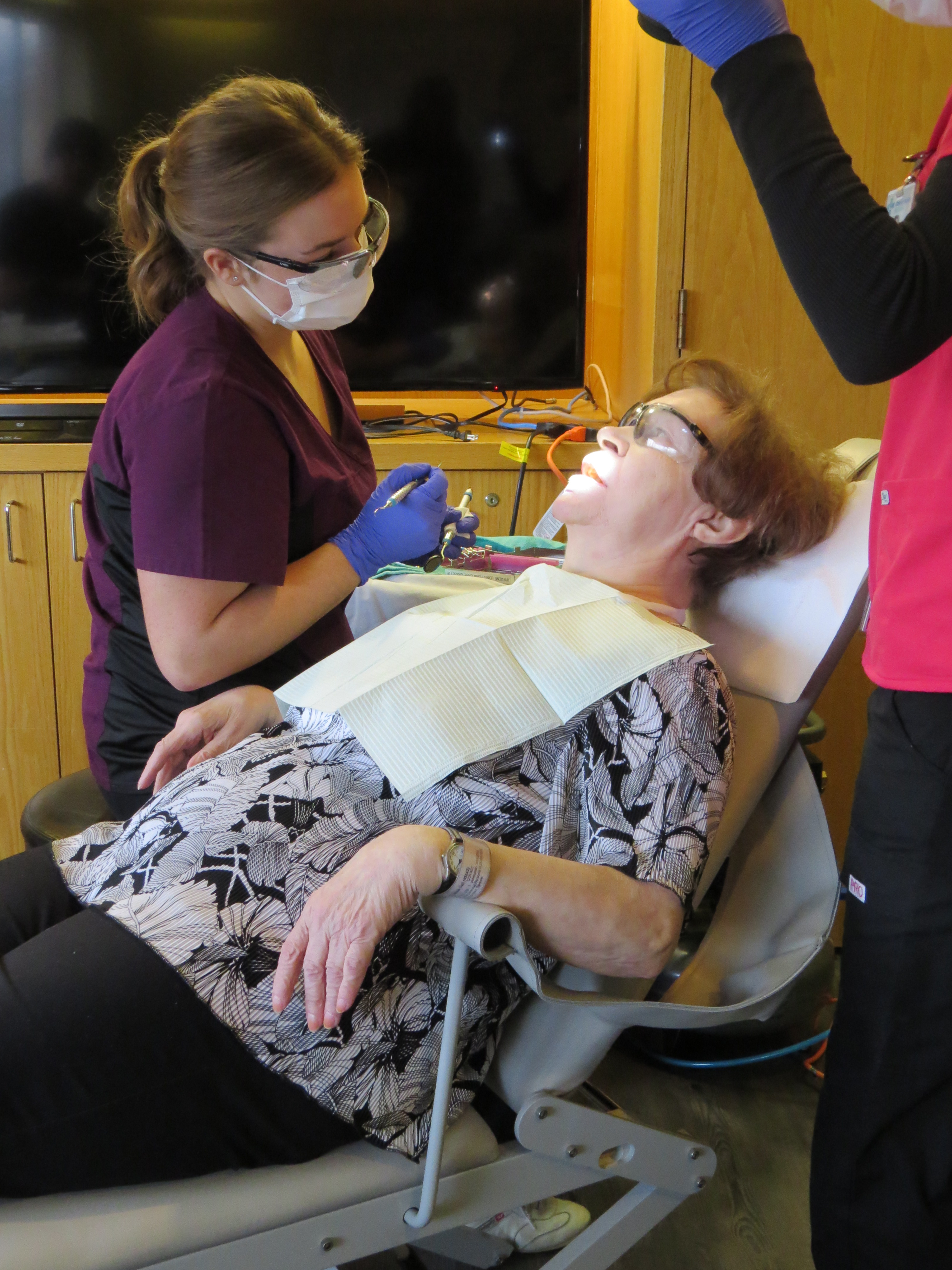 Newly donated mobile dental units enhance oral health services for seniors.