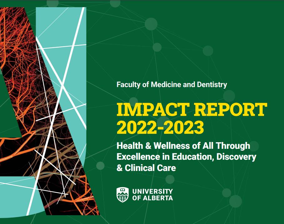 A photo of the cover of the 2022-23 Impact Report.